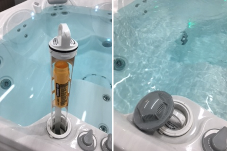 InLine Sanitising System Hot Tub World